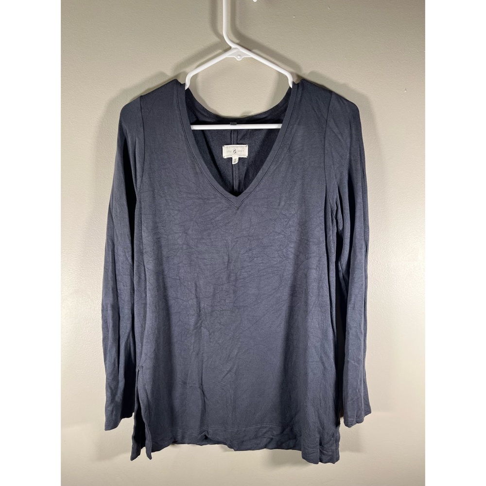 Lou & Grey Long Sleeve V Neck